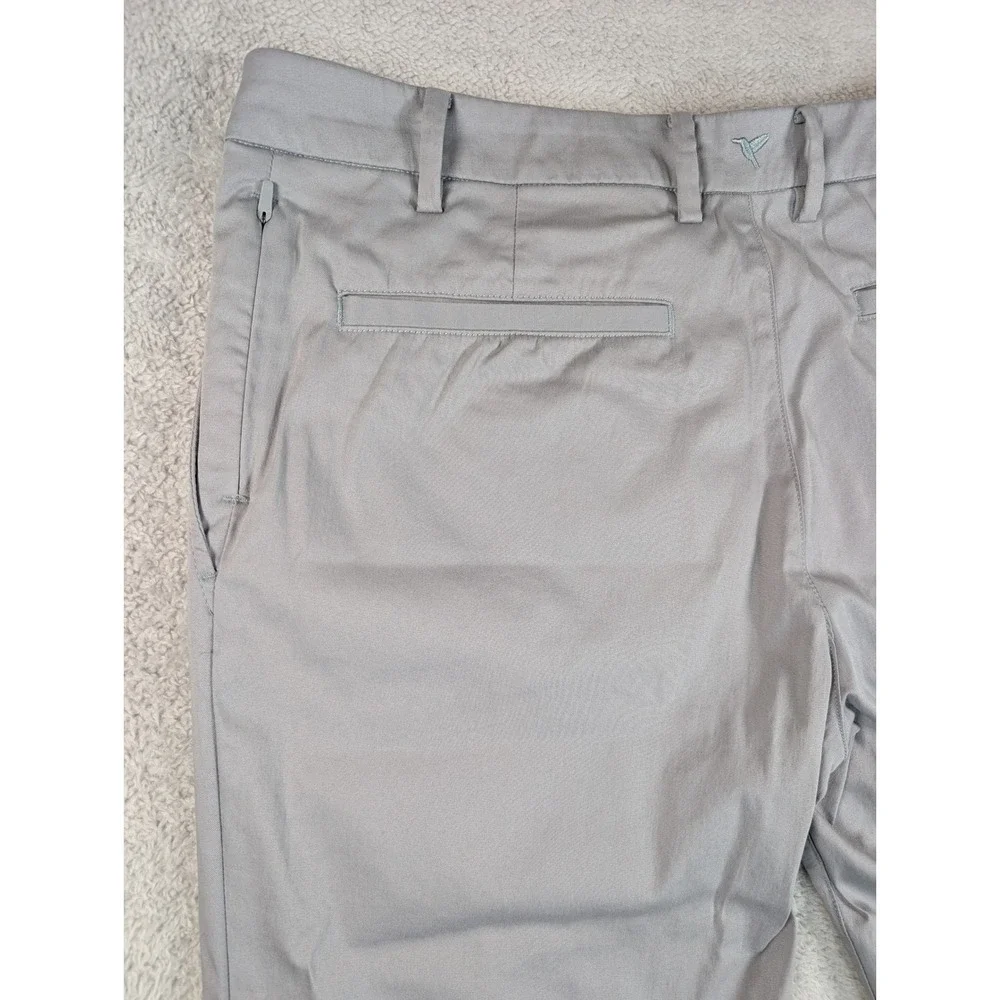 Birddogs Boomstick Mens 34x34 Grey Performance Chino Pants Cotton Blend Stretch